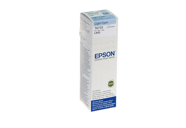 Чернила Epson L800/L1800/L810/L850 (О) C13T67354A, lightcyan, 70ml, ПУ