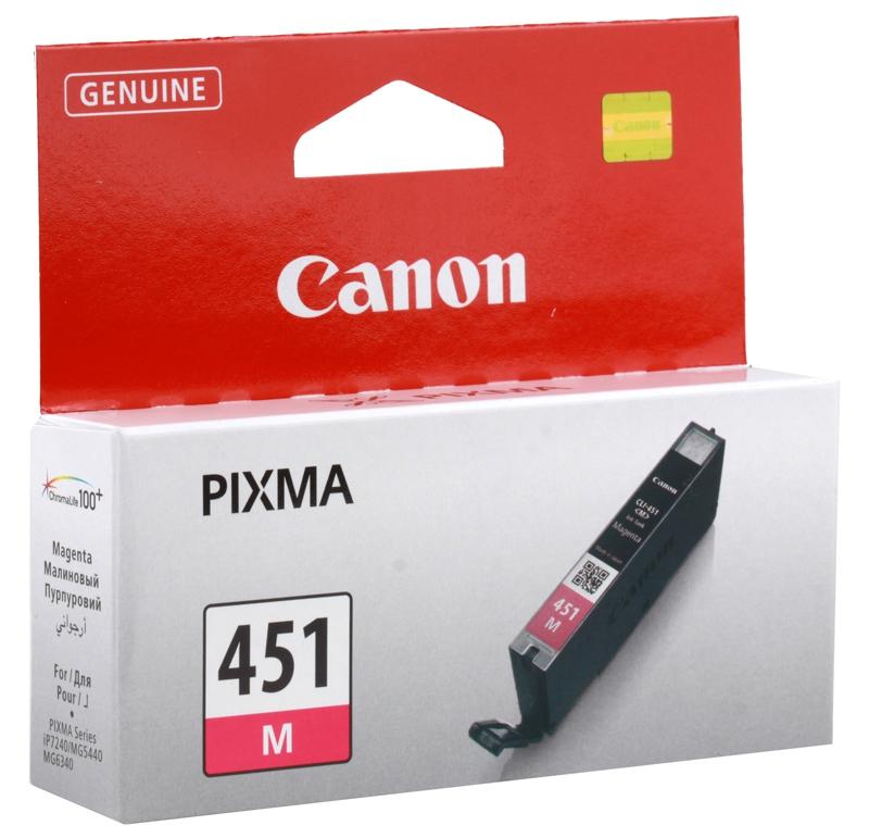 Картридж Canon PIXMA iP7240/MG6340/MG5440 (O) CLI-451M,M (уцен.срок годности)